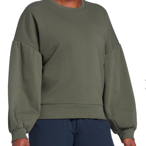 CALIA by Carrie Underwood Tops - Calia by Carrie Underwood Journey Drop Shoulder Sweater Medium Olive Moss